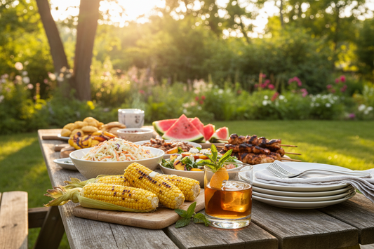 🔥 Great Summer BBQ Dishes That Stay Light in the Heat - And the Bourbon Cocktails That Pair Perfectly